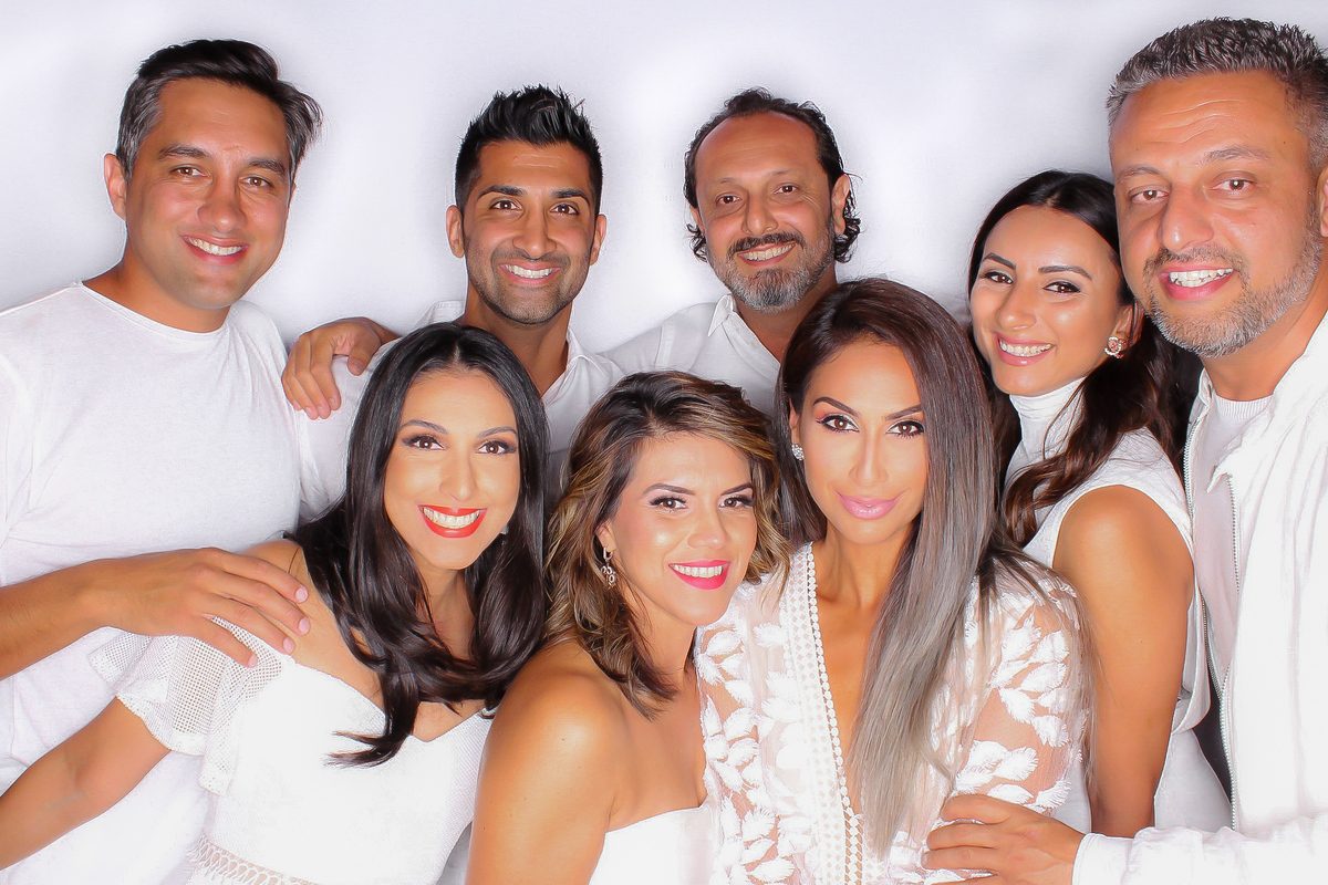 A Group of Friends Taking Selfie